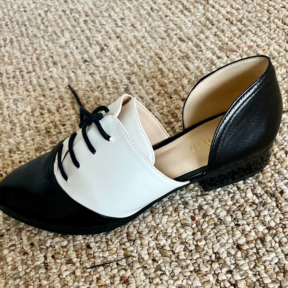 Nine West loafers.